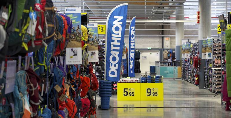 May 21, 2015 - Brussels, BELGIUM - 20150521 - BRUSSELS, BELGIUM: Illustration picture shows a general view of a branch of the Decathlon sports articles stores in Evere, Brussels, during it's opening, Thursday 21 May 2015. The Evere branch will also serve as the headquarters of Decathlon Belgium. BELGA PHOTO NICOLAS MAETERLINCK (Credit Image: © Nicolas Maeterlinck/Belga/ZUMAPRESS.com)